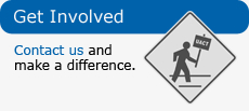 Get Involved.  Contact us and make a difference. 