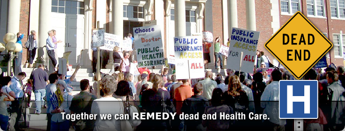 Together we can remedy dead end health care.