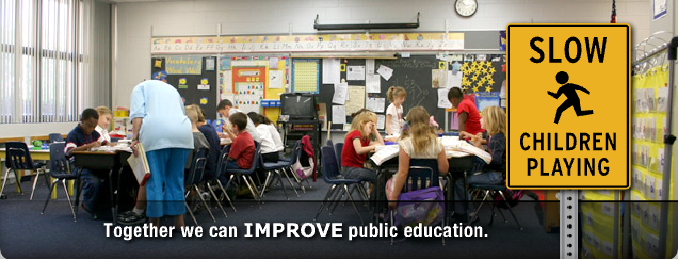 Together we can improve public education.
