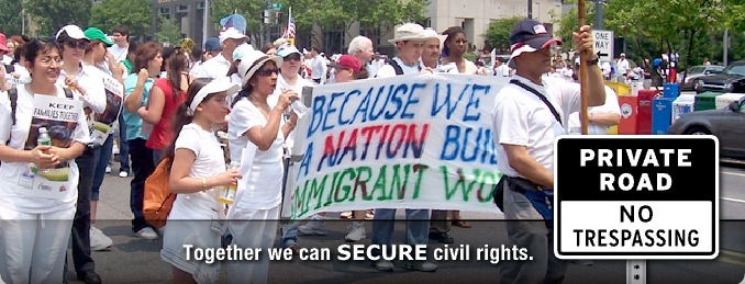Together we secure civil rights.