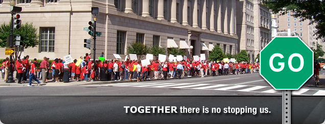 Together there is no stopping us.