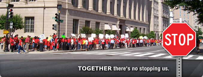 Together there is no stopping us.